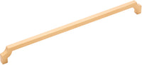 Monarch Collection Pull 12'' cc Brushed Golden Brass Finish B076646-BGB
