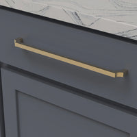 Monarch Collection Pull 12'' cc Brushed Golden Brass Finish B076646-BGB