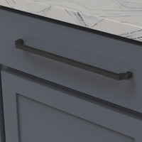 Monarch Collection Pull 12'' cc Matte Black Finish B076646-MB