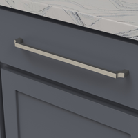 Monarch Collection Pull 12'' cc Satin Nickel Finish B076646-SN
