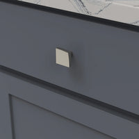 Flex Collection Knob 1-1/4'' Square Polished Nickel Finish B076716-14