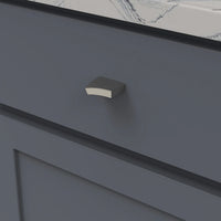 Flex Collection Knob 1-7/16'' x 9/16'' Polished Nickel Finish B076717-14