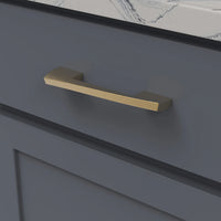 Flex Collection Pull 5-1/16'' cc Brushed Golden Brass Finish B076720-BGB