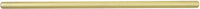 Veer Collection Knob 1-3/8'' Square Brushed Golden Brass Finish B077150-BGB