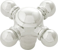 Fuller Collection Knob 2-1/8'' x 2-1/8'' Polished Nickel Finish B076809-14