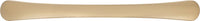 Emerge Collection Knob 1-5/16'' Square Satin Nickel Finish B077034-SN