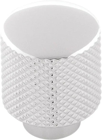 Verge Collection Knob 7/8'' diam Chrome Finish B076864-CH