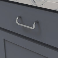 Verge Collection Pull 3-3/4'' cc Chrome Finish B076871-CH