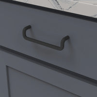 Verge Collection Pull 5-1/16'' cc Matte Black Finish B076873-MB