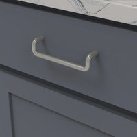 Verge Collection Pull 5-1/16'' cc Stainless Steel Finish B076873-SS