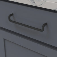 Verge Collection Pull 7-9/16'' cc Matte Black Finish B076877-MB
