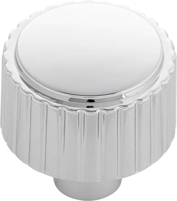 Sinclaire Collection Knob 1-1/4'' diam Chrome Finish B076883-CH
