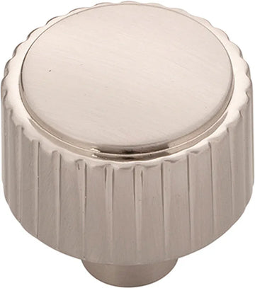 Sinclaire Collection Knob 1-1/4'' diam Satin Nickel Finish B076883-SN