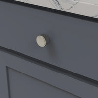 Sinclaire Collection Knob 1-1/4'' diam Satin Nickel Finish B076883-SN
