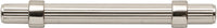 Facette Collection Knob 1-3/8'' diam Stainless Steel Finish B053134-SS