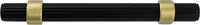 Facette Collection Knob 1-1/4'' diam Matte Black Finish B054726-MB