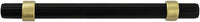 Facette Collection Pull 5-1/16'' cc Stainless Steel Finish B072425-SS