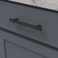 Sinclaire Collection Pull 5-1/16'' cc Matte Black Finish B076890-MB