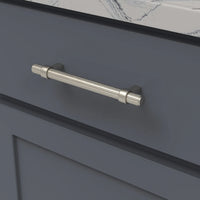 Sinclaire Collection Pull 5-1/16'' cc Satin Nickel Finish B076890-SN