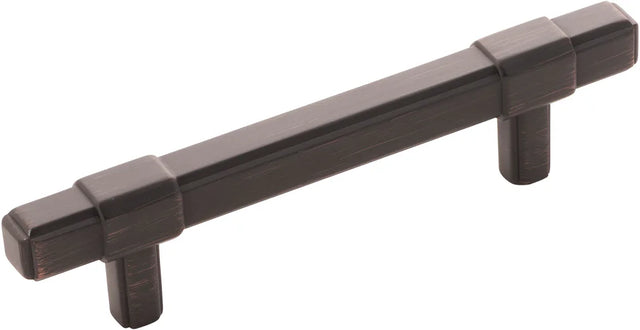 Monroe Collection Pull 3-3/4'' cc Vintage Bronze Finish B076899-VB