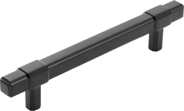 Monroe Collection Pull 5-1/16'' cc Matte Black Finish B076900-MB