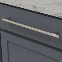 Monroe Collection Pull 12'' cc Polished Nickel Finish B076902-14