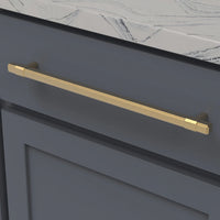 Monroe Collection Pull 12'' cc Brushed Golden Brass Finish B076902-BGB