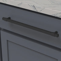 Monroe Collection Pull 12'' cc Matte Black Finish B076902-MB