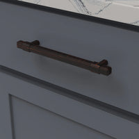 Monroe Collection Pull 6-5/16'' cc Vintage Bronze Finish B077025-VB