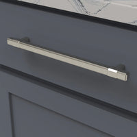 Monroe Collection Pull 8-13/16'' cc Polished Nickel Finish B077026-14