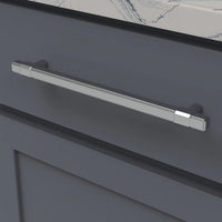 Monroe Collection Pull 8-13/16'' cc Chrome Finish B077026-CH