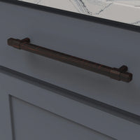 Monroe Collection Pull 8-13/16'' cc Vintage Bronze Finish B077026-VB
