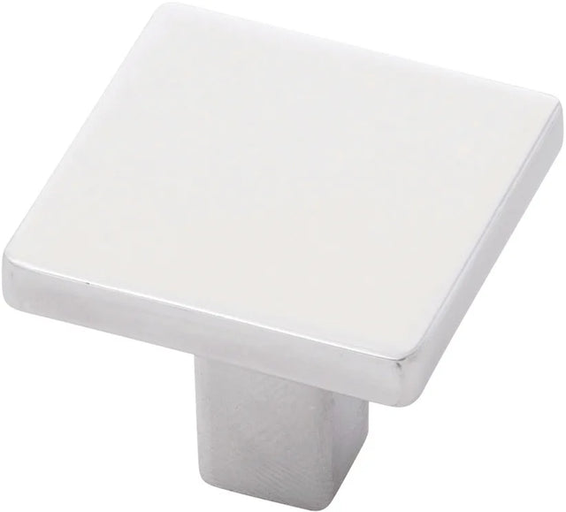 Emerge Collection Knob 1-5/16'' Square Polished Nickel Finish B077034-14