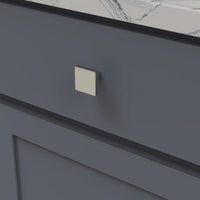 Emerge Collection Knob 1-5/16'' Square Polished Nickel Finish B077034-14