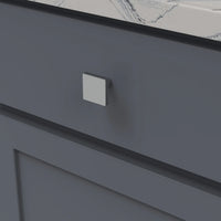 Emerge Collection Knob 1-5/16'' Square Chrome Finish B077034-CH