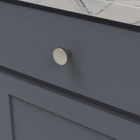 Emerge Collection Knob 1-5/16'' diam Satin Nickel Finish B077045-SN