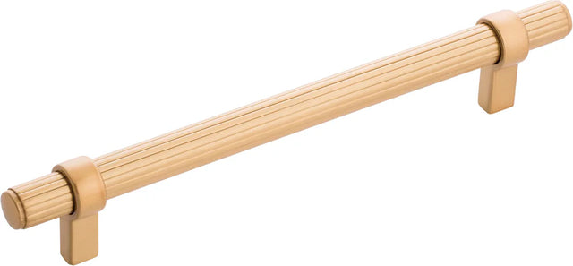 Sinclaire Collection Pull 6-5/16'' cc Brushed Golden Brass Finish B077051-BGB