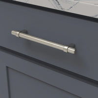 Sinclaire Collection Pull 6-5/16'' cc Satin Nickel Finish B077051-SN