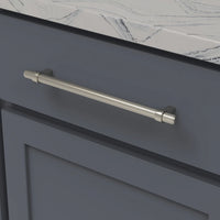 Sinclaire Collection Pull 8-13/16'' cc Polished Nickel Finish B077053-14