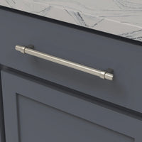 Sinclaire Collection Pull 8-13/16'' cc Satin Nickel Finish B077053-SN
