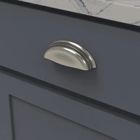 Fuller Collection Cup Pull 3-3/4'' cc Polished Nickel Finish B077090-14
