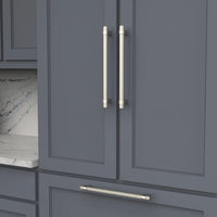Sinclaire Collection Appliance Pull 12'' cc Satin Nickel Finish B077113-SN