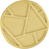 Verge Collection Pull 5-1/16'' cc Brushed Golden Brass Finish B079413-BGB