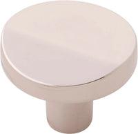Veer Collection Knob 1-3/8'' diam Polished Nickel Finish B077153-14