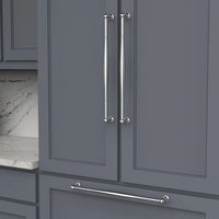 Fuller Collection Appliance Pull 18'' cc Chrome Finish B077278-CH