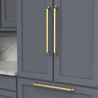 Monarch Collection Appliance Pull 18'' cc Brushed Golden Brass Finish B077281-BGB