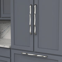 Trellis Collection Appliance Pull 18'' cc Polished Nickel Finish B077290-14
