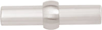 Fuse Collection Pull 8-13/16'' cc Brushed Golden Brass with Black Wood Finish B076623WB-BGB
