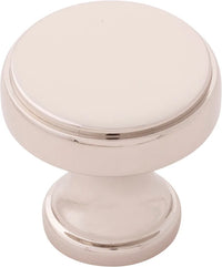 Brownstone Collection Knob 1-1/4'' diam Polished Nickel Finish B077459-14
