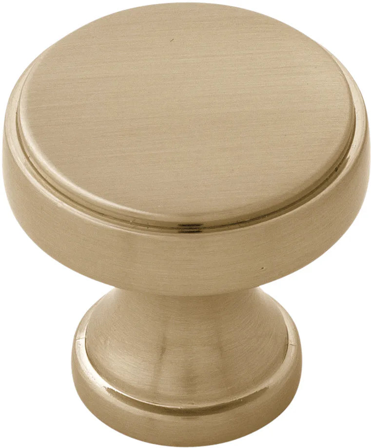 Brownstone Collection Knob 1-1/4'' diam Champagne Bronze Finish B077459-CBZ